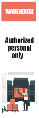 Custom Outdoor Yard Signs Multiple Sizes Authorize Personal Only