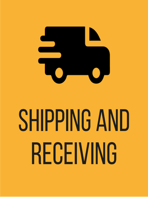 Custom Outdoor Yard Signs Multiple Sizes Shipping And Receiving