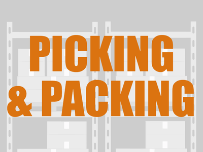 Custom Outdoor Yard Signs Multiple Sizes Picking And Packing