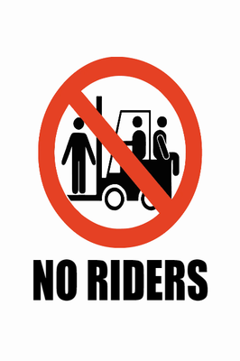 Custom Outdoor Yard Signs Multiple Sizes No Riders