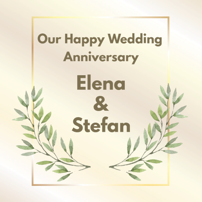 Custom Outdoor Yard Signs Multiple Sizes Wedding Anniversary