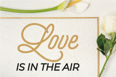 Custom Outdoor Yard Signs Multiple Sizes Love In The Air