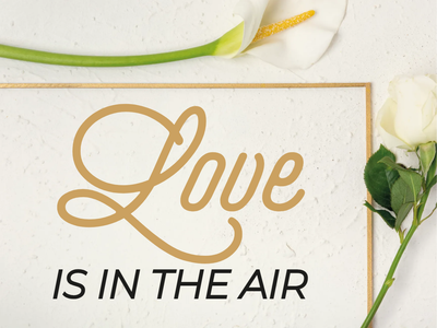 Custom Outdoor Yard Signs Multiple Sizes Love In The Air