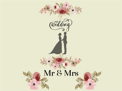 Custom Outdoor Yard Signs Multiple Sizes Our Wedding