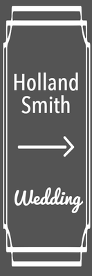 Custom Outdoor Yard Signs Multiple Sizes Holland Smith Wedding