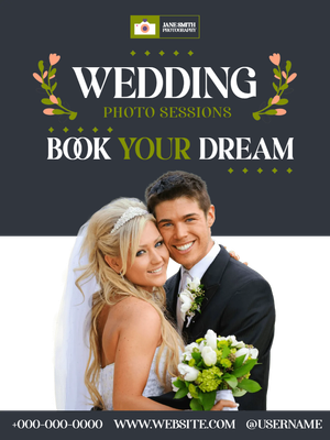 Custom Outdoor Yard Signs Multiple Sizes Wedding Photo Sessions