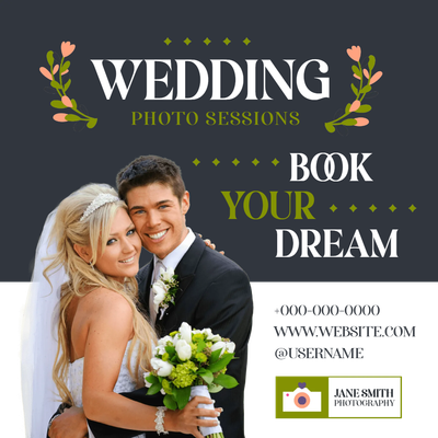 Custom Outdoor Yard Signs Multiple Sizes Wedding Photo Sessions