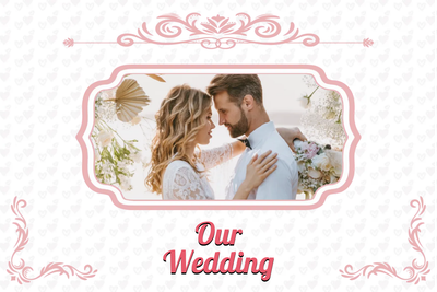 Custom Outdoor Yard Signs Multiple Sizes Our Wedding Day