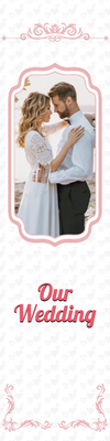 Custom Outdoor Yard Signs Multiple Sizes Our Wedding Day