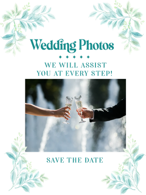 Custom Outdoor Yard Signs Multiple Sizes Wedding Photo Coordinator