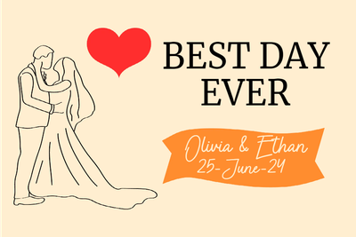 Custom Outdoor Yard Signs Multiple Sizes Best Day Ever