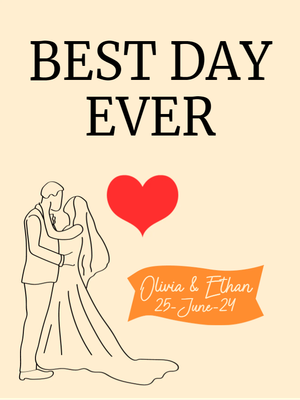 Custom Outdoor Yard Signs Multiple Sizes Best Day Ever