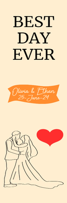 Custom Outdoor Yard Signs Multiple Sizes Best Day Ever