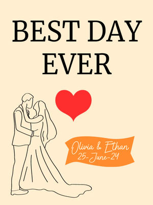 Custom Outdoor Yard Signs Multiple Sizes Best Day Ever