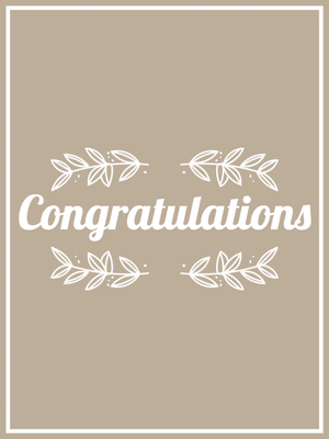 Custom Outdoor Yard Signs Multiple Sizes Congratulations