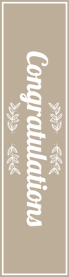 Custom Outdoor Yard Signs Multiple Sizes Congratulations