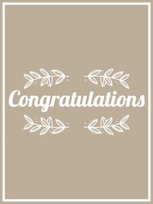 Custom Outdoor Yard Signs Multiple Sizes Congratulations