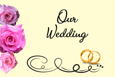 Custom Outdoor Yard Signs Multiple Sizes Our Wedding