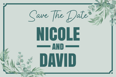 Custom Outdoor Yard Signs Multiple Sizes Save The Date