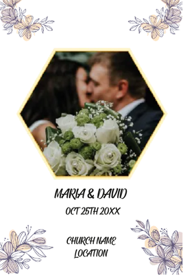 Custom Outdoor Yard Signs Multiple Sizes Wedding Layout