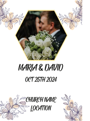 Custom Outdoor Yard Signs Multiple Sizes Wedding Layout