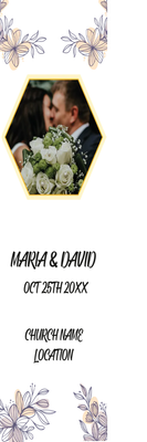 Custom Outdoor Yard Signs Multiple Sizes Wedding Layout