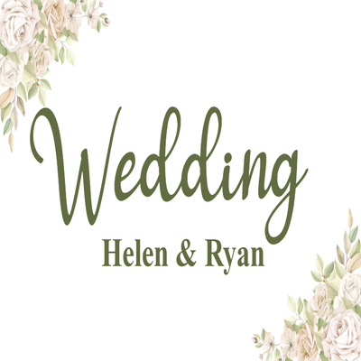 Custom Outdoor Yard Signs Multiple Sizes Wedding