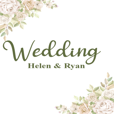 Custom Outdoor Yard Signs Multiple Sizes Wedding