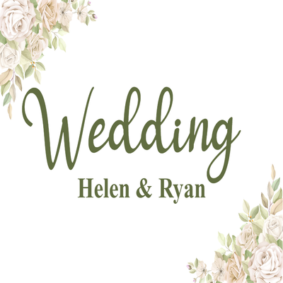 Custom Outdoor Yard Signs Multiple Sizes Wedding