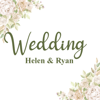 Custom Outdoor Yard Signs Multiple Sizes Wedding