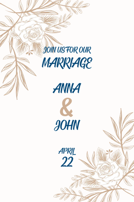 Custom Outdoor Yard Signs Multiple Sizes Join Us For Our Marriage