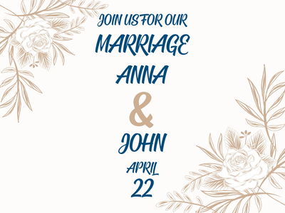 Custom Outdoor Yard Signs Multiple Sizes Join Us For Our Marriage