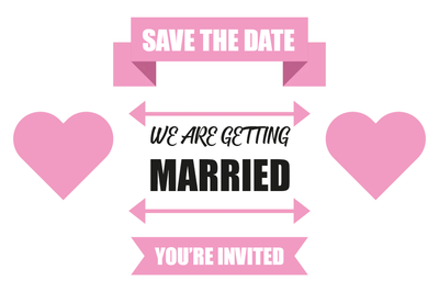 Custom Outdoor Yard Signs Multiple Sizes We Are Getting Married