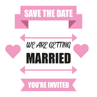 Custom Outdoor Yard Signs Multiple Sizes We Are Getting Married