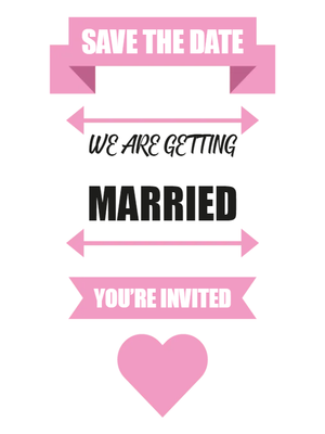Custom Outdoor Yard Signs Multiple Sizes We Are Getting Married