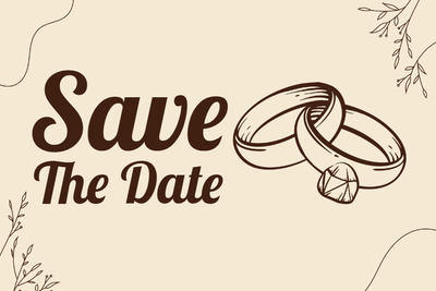Custom Outdoor Yard Signs Multiple Sizes Save The Date