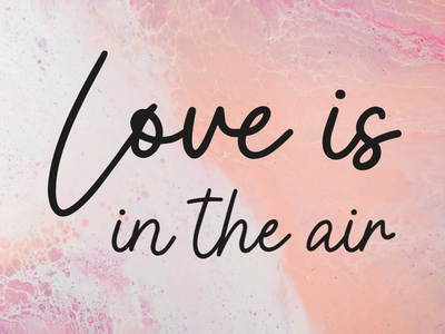 Custom Outdoor Yard Signs Multiple Sizes Love Is In The Air