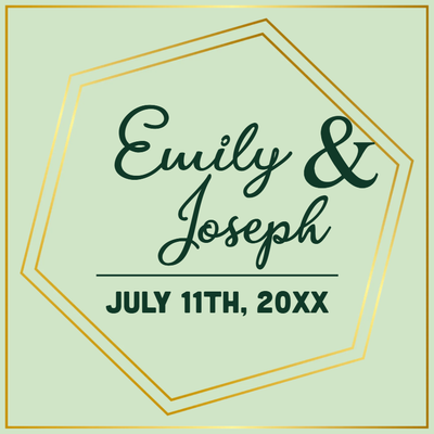 Custom Outdoor Yard Signs Multiple Sizes Wedding Date