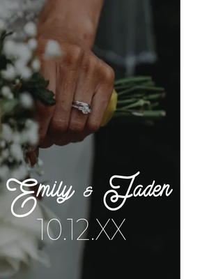 Custom Outdoor Yard Signs Multiple Sizes Wedding Save the Date