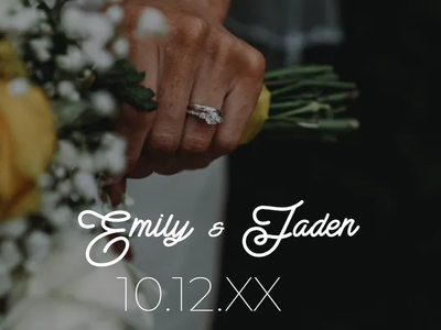 Custom Outdoor Yard Signs Multiple Sizes Wedding Save the Date