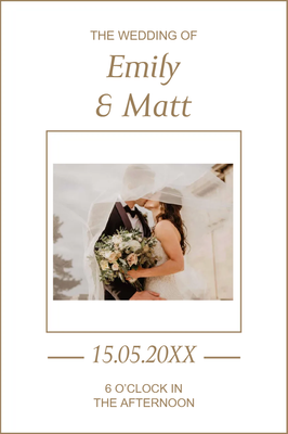 Custom Outdoor Yard Signs Multiple Sizes The Wedding
