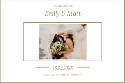 Custom Outdoor Yard Signs Multiple Sizes The Wedding