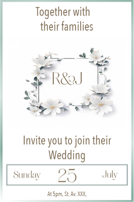 Custom Outdoor Yard Signs Multiple Sizes Wedding Invitation