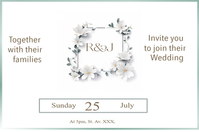 Custom Outdoor Yard Signs Multiple Sizes Wedding Invitation