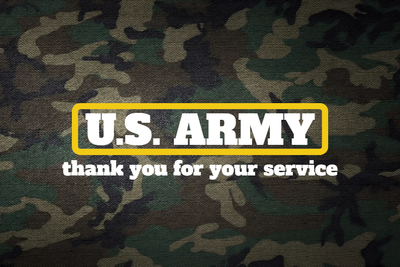 Custom Outdoor Yard Signs Multiple Sizes United States Army