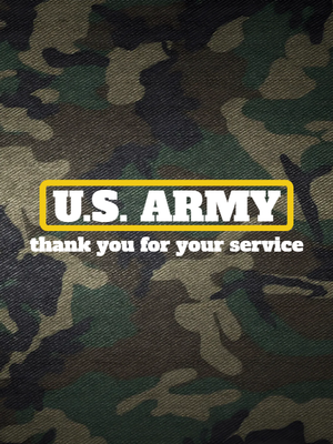 Custom Outdoor Yard Signs Multiple Sizes United States Army