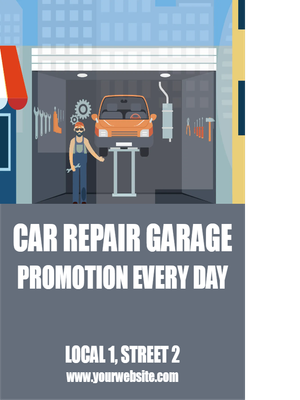 Custom Outdoor Yard Signs Multiple Sizes Car Repair