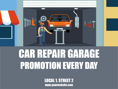 Custom Outdoor Yard Signs Multiple Sizes Car Repair