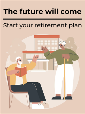 Custom Outdoor Yard Signs Multiple Sizes Start Your Retirement Plan