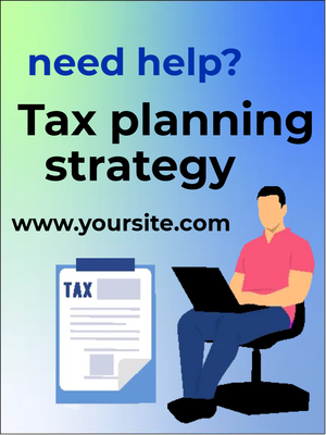 Custom Outdoor Yard Signs Multiple Sizes Tax Planning